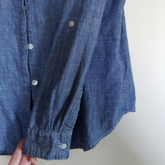 Chambray denim button up shirt - Picture 3 of 3